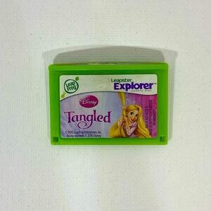 Leap Frog Leapster Explorer Pad Learning Game Disney Tangled Rapunzel L02